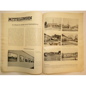 Revista Schönheit der Arbeit Berlín-Mai 1936 Jahrgang 1-Heft 1. Espenlaub militaria